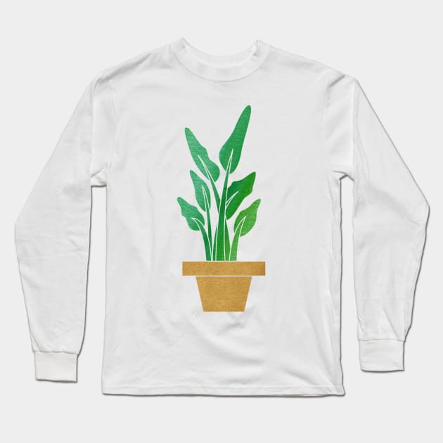 Gardening Green Long Sleeve T-Shirt by Usea Studio